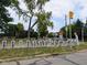 Bike-sharing station with multiple bicycles available for rent at 1210 Finley Ave, Indianapolis, IN 46203