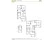 Second floor plan featuring multiple bedrooms and bathrooms at 134 W Franklin St, Shelbyville, IN 46176