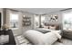 Cozy bedroom with large windows and plenty of natural light at 1098 Gatewick Ct, Greenwood, IN 46143