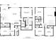 Floor plan illustrating the layout of the main and upper levels, including room dimensions and features at 1098 Gatewick Ct, Greenwood, IN 46143