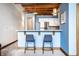 Modern kitchen with stainless steel appliances and light cabinetry at 735 Lexington Ave # Apt 8, Indianapolis, IN 46203