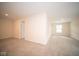 Spacious bedroom with neutral walls and carpet at 91 Booth St, Whiteland, IN 46184