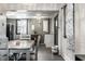 Dining area with view of kitchen and living areas at 31 N Forest Ave, Indianapolis, IN 46201