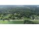Aerial view of property showing houses, barn and fields at 4463 W 700 S, Trafalgar, IN 46181