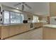 Modern kitchen with granite countertops and light wood cabinets at 7601 S 700 W, Morgantown, IN 46160
