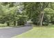 Curving driveway through lush landscaping at 7601 S 700 W, Morgantown, IN 46160