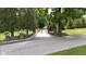 Long driveway leading to home with gated entrance at 7601 S 700 W, Morgantown, IN 46160