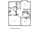 Second floor plan featuring two bedrooms and a loft at 6301 Rhinecliff Dr, Whitestown, IN 46075