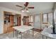 Bright sunroom with kitchen view and access to backyard at 303 Wellington Overlook, Noblesville, IN 46060