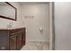 Basement bathroom with vanity and shower at 303 Wellington Overlook, Noblesville, IN 46060
