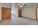 Simple bedroom with carpet and double door closet at 303 Wellington Overlook, Noblesville, IN 46060