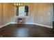 Bright dining room with dark tile floors and large window at 3380 N Pine Song Dr, Martinsville, IN 46151