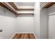 Large closet with double rods and shelving at 571 Lockerbie S Cir, Indianapolis, IN 46202