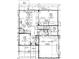 Detailed floor plan showcasing a kitchen, living room, Gathering room, and bedrooms at 7012 Pinnacle Dr, Columbus, IN 47201