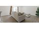 Living room featuring light grey sofa and coffee table at 10125 Caprock Canyon Dr, Indianapolis, IN 46229