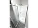 Clean shower with glass enclosure and gray flooring at 6558 Caressa Way, Indianapolis, IN 46259