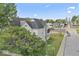 Aerial view of house and surrounding neighborhood at 248 N Walcott N St, Indianapolis, IN 46201
