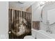 Clean bathroom with updated fixtures at 3649 N Sadlier Dr, Indianapolis, IN 46226