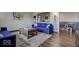 Spacious living room featuring hardwood floors and a modern aesthetic at 17128 Towne Rd, Westfield, IN 46074