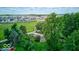 Aerial view of house and surrounding area at 17128 Towne Rd, Westfield, IN 46074