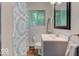 Clean bathroom with shower and single vanity at 17128 Towne Rd, Westfield, IN 46074