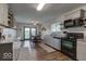 Modern kitchen with granite countertops and stainless steel appliances at 17128 Towne Rd, Westfield, IN 46074