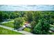 Aerial view of house and surrounding area at 17128 Towne Rd, Westfield, IN 46074
