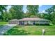 Brick ranch house with attached garage and large yard at 17128 Towne Rd, Westfield, IN 46074