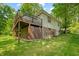 Lake house exterior with deck and hot tub at 6413 Mallard Dr, Nineveh, IN 46164