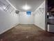 Unfinished basement area with storage shelving at 3916 N Capitol Ave, Indianapolis, IN 46208