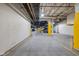 Indoor parking garage with ample space for residents at 350 N Meridian St # 901, Indianapolis, IN 46204