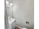 Clean bathroom with white vanity and fixtures at 4013 N Graham Ave, Indianapolis, IN 46226