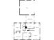 Home floor plan including kitchen, living room and bedrooms at 4013 N Graham Ave, Indianapolis, IN 46226