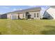 Private backyard with a patio and grassy area at 17084 Cole Evans Dr, Noblesville, IN 46060