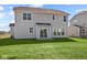 Two story house exterior showcasing a neutral color scheme and a well-maintained lawn at 4168 Dutton Dr, Bargersville, IN 46106