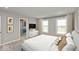 Main bedroom with walk-in closet and large windows at 7284 County Road 600 W, McCordsville, IN 46055