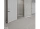 Bedroom with gray walls, carpet, and a walk-in closet at 4988 Amber Crest Dr, Brownsburg, IN 46112