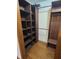 Large closet with shelving and hanging space at 8530 Applewood Ln, Indianapolis, IN 46256