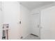 Convenient laundry room with exterior access and marble flooring at 728 E Beecher St, Indianapolis, IN 46203
