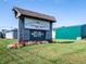 Beasley's Orchard sign with hours and location at 168 Velvet Hat Rd, Danville, IN 46122