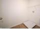 Laundry room with shelving and a drain in the floor at 168 Velvet Hat Rd, Danville, IN 46122