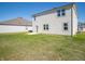 Home features a large backyard with grassy area at 168 Velvet Hat Rd, Danville, IN 46122