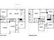 Two-story home floor plan, 5 bedrooms, 3 baths, 2-car garage at 140 Hobbs Dr, Whiteland, IN 46184