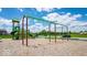 Community playground with swings and play equipment at 140 Hobbs Dr, Whiteland, IN 46184