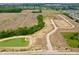 Aerial view of Cardinal Grove community showing progress and new homes at 6103 Card Blvd, Indianapolis, IN 46221