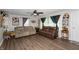 Cozy living room with hardwood floors and comfy seating at 941 N 500 W, Columbus, IN 47201