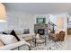 Cozy living room with fireplace and large sectional sofa at 729 Greenford N Trl, Carmel, IN 46032