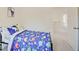 bedroom with twin bed and access to hallway at 3923 Windstar Way, Columbus, IN 47203