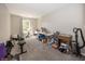 Bright bedroom with large window and workspace at 4620 Whitham Ln, Indianapolis, IN 46237