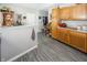 Bright kitchen featuring updated cabinetry and appliances at 4620 Whitham Ln, Indianapolis, IN 46237